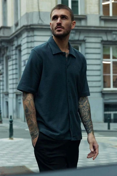 AIRFORCE WOVEN SHORT SLEEVE SHIRT