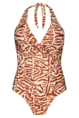 BARTS NUNBA HALTER SHAPING ONE PIECE