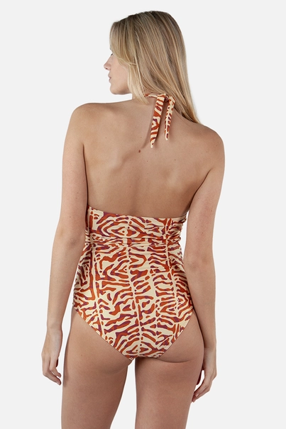 BARTS NUNBA HALTER SHAPING ONE PIECE