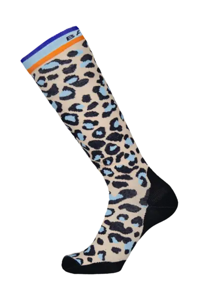BARTS SNOW SOCK LEOPARD