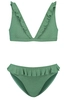 BEACHLIFE GREEN SHIMMER BIKINISET