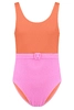 BEACHLIFE MELON & PINK SWIMSUIT