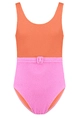 BEACHLIFE MELON & PINK SWIMSUIT
