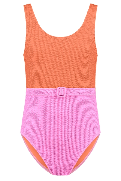 BEACHLIFE MELON & PINK SWIMSUIT