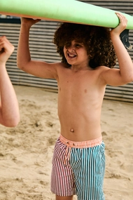 BEACHLIFE MULTISTRIPE SWIMSHORTS