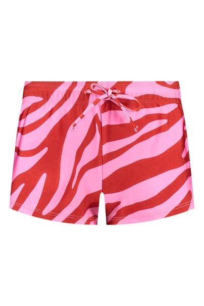 BEACHLIFE PINK ZEBRA SHORTS