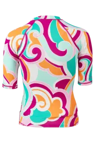 BRUNOTTI LINEAS-SWIRL RASHGUARD