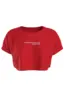 CALVIN KLEIN BOX FIT CROP TOP