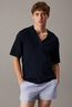 CALVIN KLEIN OPEN KNIT POLO