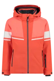 CMP KID G JACKET SNAPS HOOD
