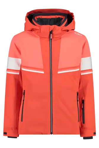 CMP KID G JACKET SNAPS HOOD