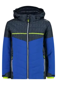 CMP KID JACKET SNAPS HOOD