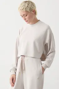 COLMAR LADIES CROP ROUNDNECK SWEATSHIRT