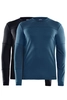 CRAFT CORE 2-PACK BASELAYER TOPS M