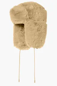 GOLDBERGH CHER FLUFFY AVIATOR HAT