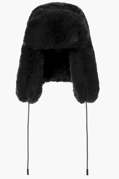 GOLDBERGH CHER FLUFFY AVIATOR HAT