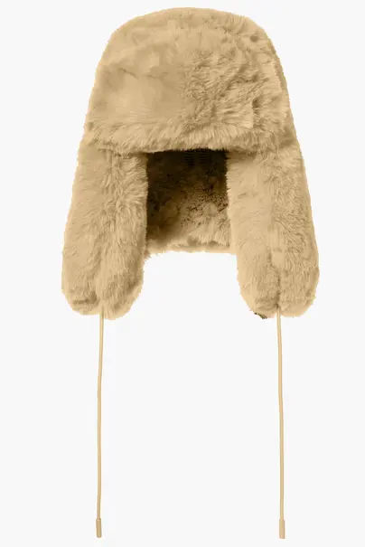 GOLDBERGH CHER FLUFFY AVIATOR HAT