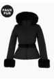 GOLDBERGH GISELLE FAUX BORDER SKI JACKET