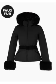 GOLDBERGH GISELLE FAUX BORDER SKI JACKET