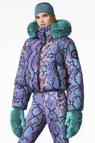 GOLDBERGH LUCINDA FAUX BORDER SKI JACKET