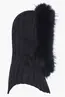 GOLDBERGH NAOMI HOODED SCARF FAUX BORDER