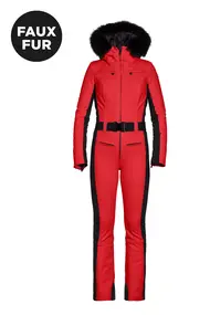 GOLDBERGH PARRY FAUX BORDER SKI JUMPSUIT