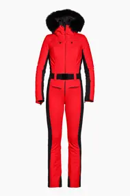 GOLDBERGH PARRY LONG FAUX BORDER SKI SUIT