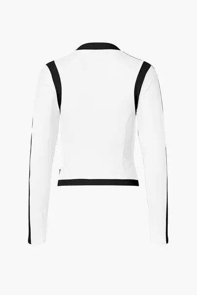GOLDBERGH SPLASH LONG SLEEVE ZIP RASHGUARD
