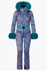 GOLDBERGH ZAFIRA SKI SUIT FAUX BORDER