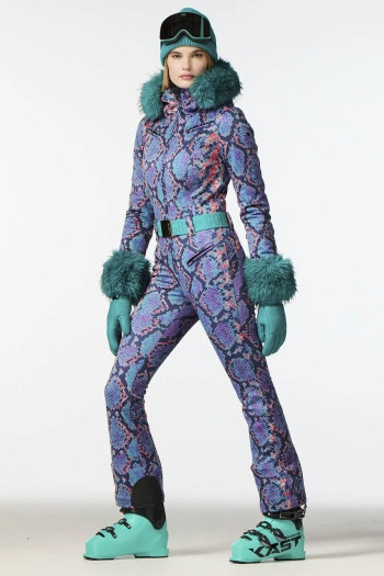 GOLDBERGH ZAFIRA SKI SUIT FAUX BORDER
