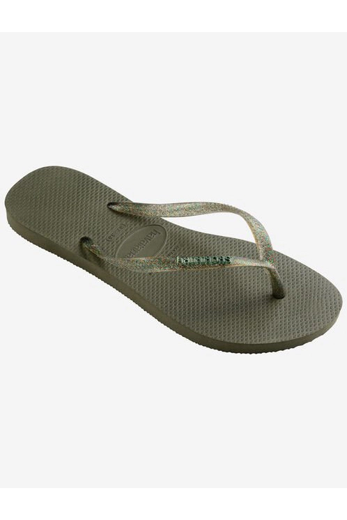 HAVAIANAS SLIM LOGO METALLIC