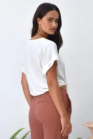 HOT LAVA BABICHE TOP