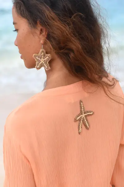 HOT LAVA BLOUSE STARFISH