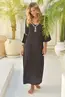 HOT LAVA EBONY KAFTAN