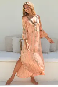 HOT LAVA EBONY MOONSTONE TUNIC