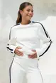 HOUSE OF GRAVITY SIDE STRIPE SWEATER