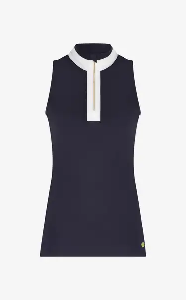 HOUSE OF GRAVITY ZIPPER TANK TOP