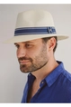 HOUSE OF ORD STRIPE FEDORA