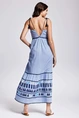 ICONIQUE ADA STRAPPY MAXI DRESS