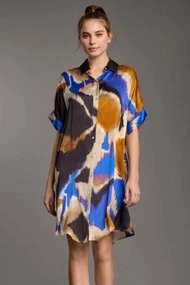 ICONIQUE ELISA SHIRT DRESS