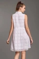 ICONIQUE ELSA SLEEVELESS SHIRT DRESS