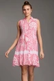 ICONIQUE ELSA SLEEVELESS SHIRT DRESS
