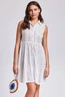 ICONIQUE ELSE SLEEVELESS SHIRT DRESS
