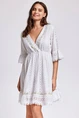 ICONIQUE GIORGIA 3/4 SLEEVE DRESS
