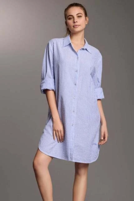 ICONIQUE LAURA MAXI SHIRT