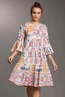 ICONIQUE MARINA 3/4 SLEEVES DRESS