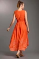 ICONIQUE NIVEA MAXI SLEEVELESS DRESS