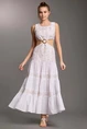 ICONIQUE PIA CUT OUT MAXI DRESS