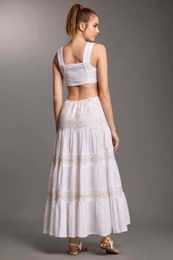 ICONIQUE PIA CUT OUT MAXI DRESS