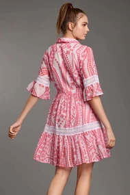 ICONIQUE RACHEL SHIRT DRESS